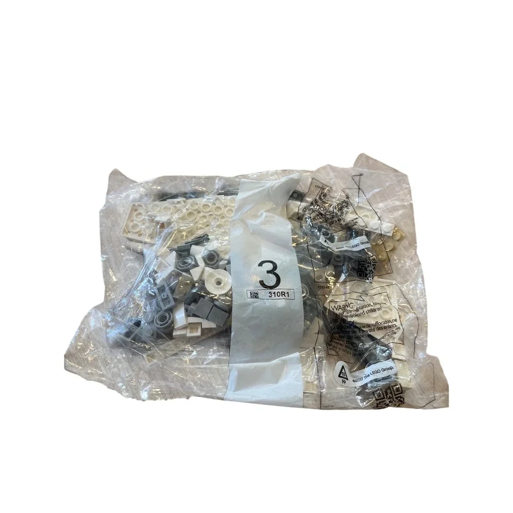 LEGO Star Wars Factory Sealed Replacement Bag 3 310R1 White Grey Bricks I12